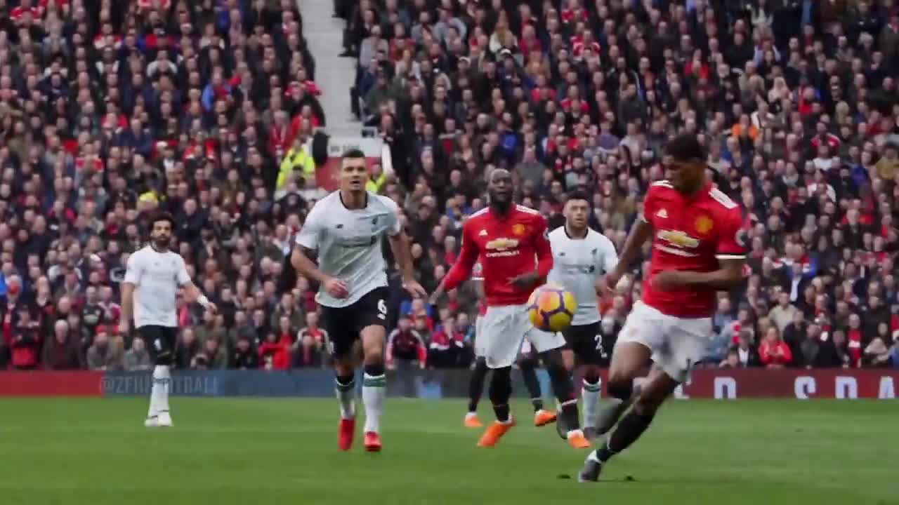 The brilliant Marcus Rashford showing his class and art.
