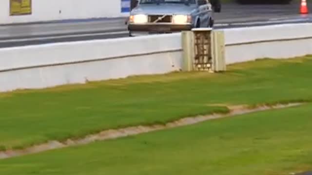 SLEEPER VOLVO Runs an 11 Second 1/4 Mile!!