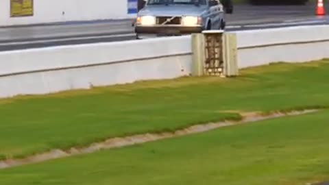 SLEEPER VOLVO Runs an 11 Second 1/4 Mile!!