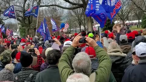 Trump Speech on the Ellipse