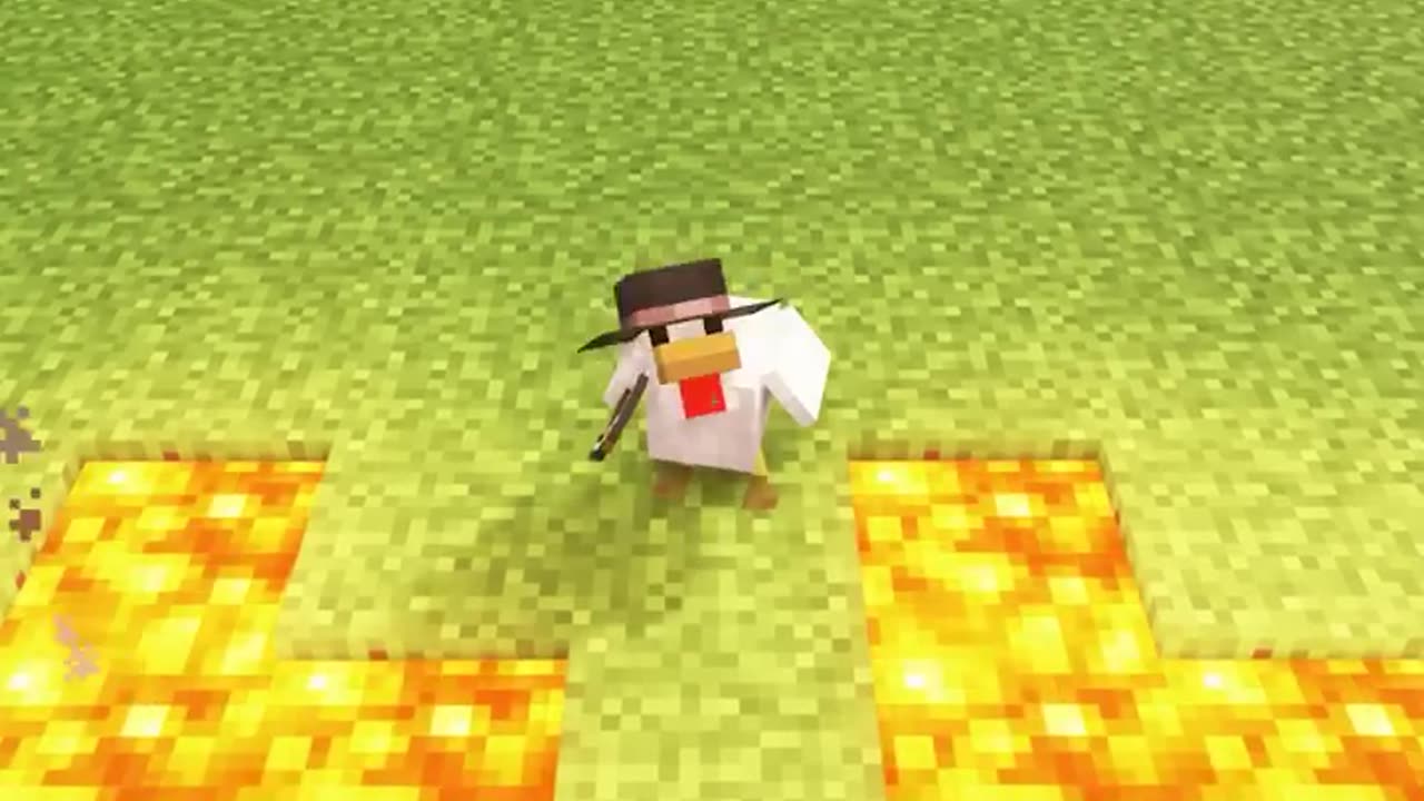 A chicken steals my #diamonds