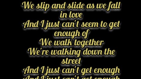 "Just can't get enough" -Depeche Mode (1981) - testo originale-original lyrics