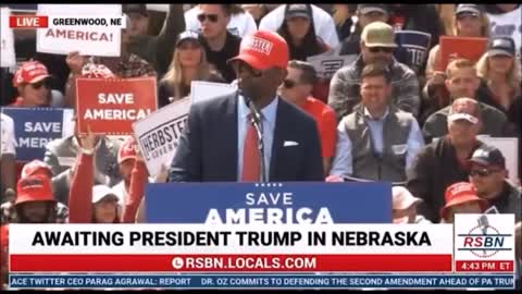 And We Know - Jack Borough speaks of the Lord at a Trump rally - Pray