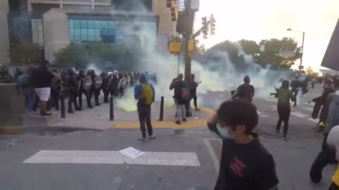 Frank Hassle & PeachyRider At The George Floyd Protests In Atlanta