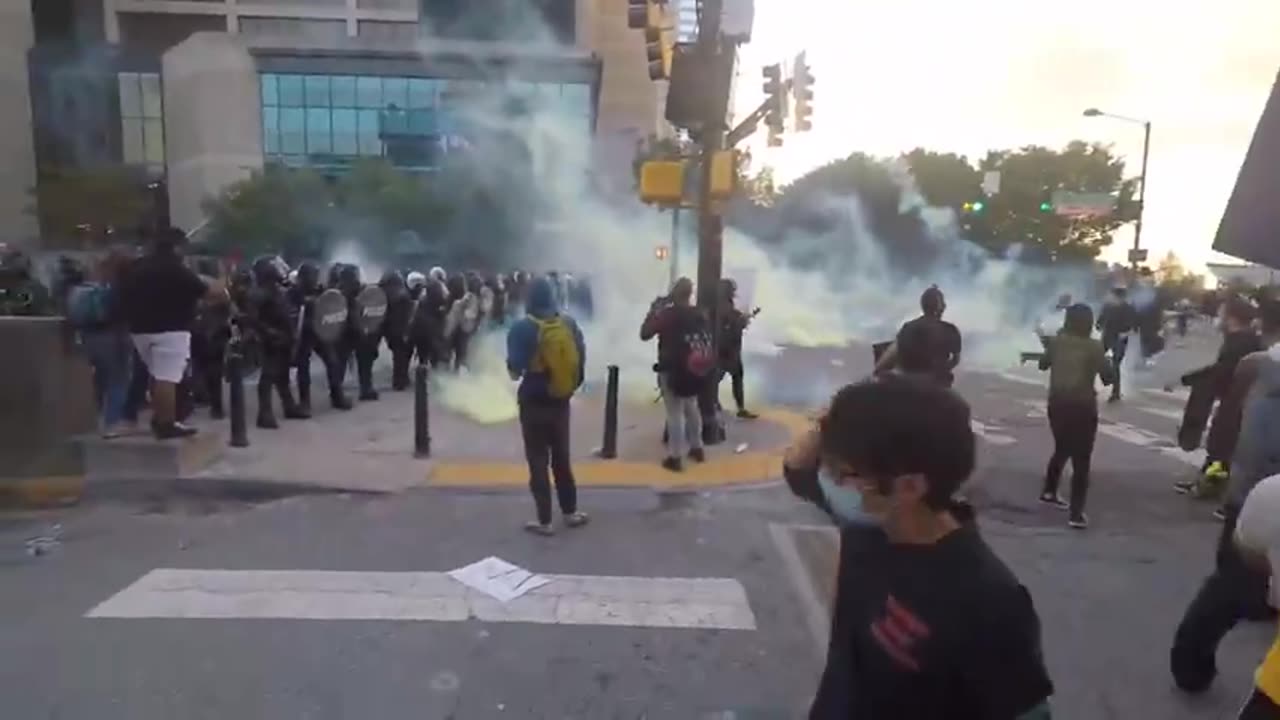 Frank Hassle & PeachyRider At The George Floyd Protests In Atlanta