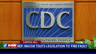 Rep. Massie touts legislation to ‘fire Fauci’