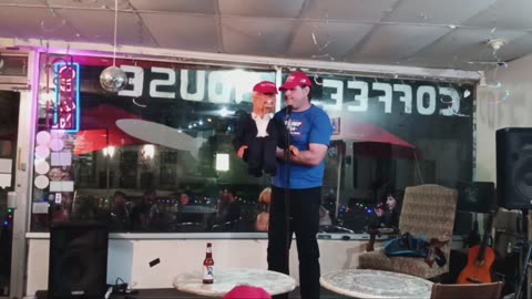 Vance Dykes & Donald Trump @ Austin's Coffee House Winter Park (October 13, 2024)