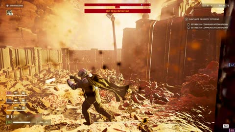 Welp, Found My First Factory Strider (Helldivers 2)