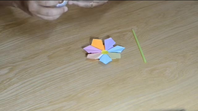 Origami flower