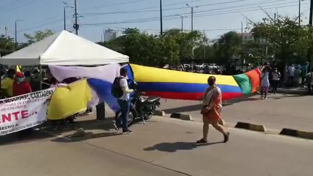 Manifestación de mujeres 21M en Cartagena