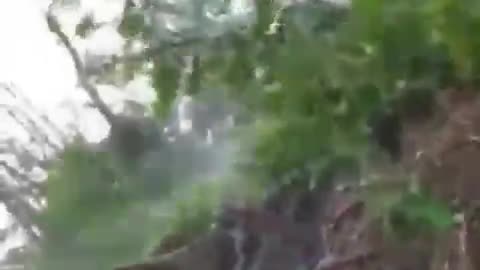 Georgian mercenaries in battle somewhere in Ukraine