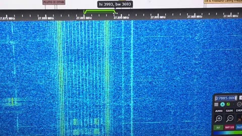 30.100 MHz POCSAG Pager Signals 30.1 MHz Paging VHF Low Band Skip - G8JNJ UK SDR 26 May 2023