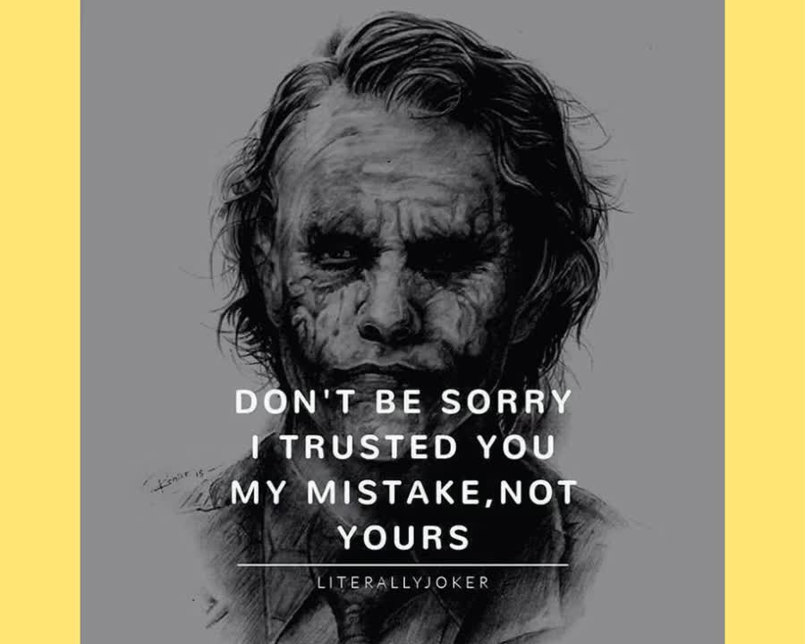 Joker attitude motivational quotes..... @world motivational quotes @