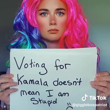 Kamala Harris voters are NOT Dumb ! 🗿🐴🪨🔥💵