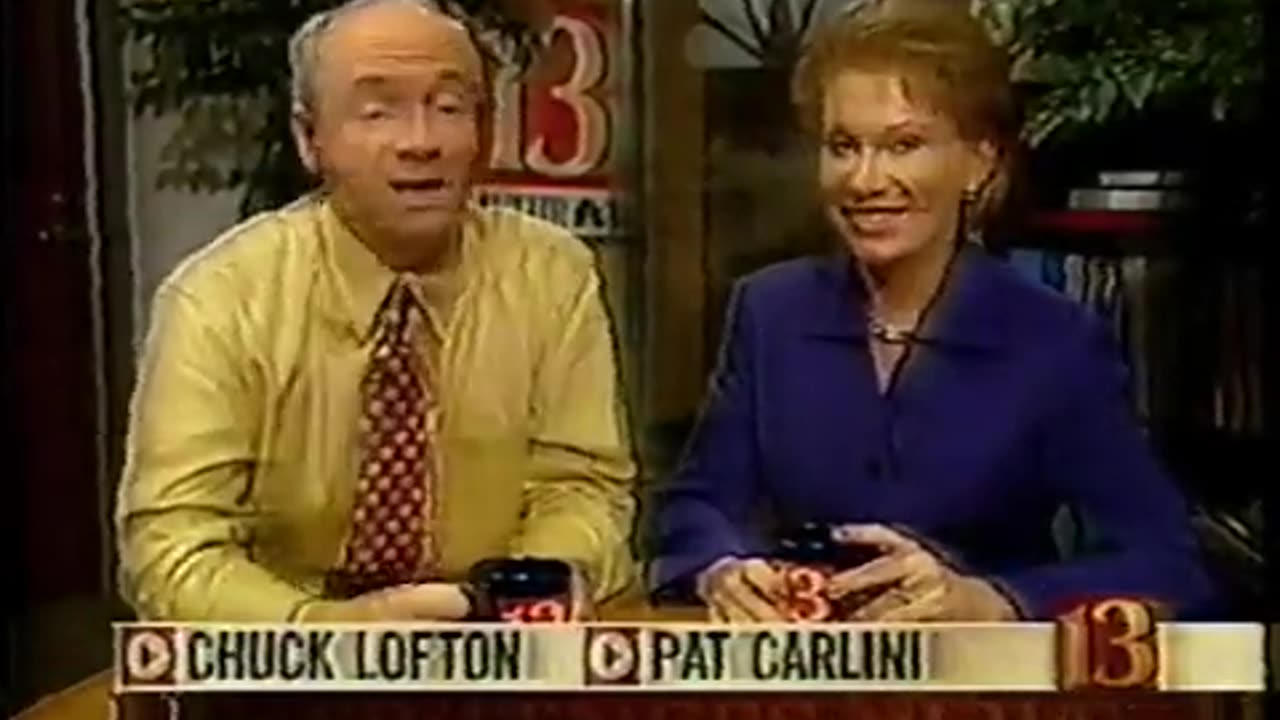 October 31, 2002 - John Stehr 11PM Promo / Chuck Lofton & Pat Carlini 'Sunrise' Bumper