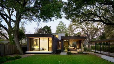 Contemporary Waverly House in Silicon Valley designed by EYRC architects