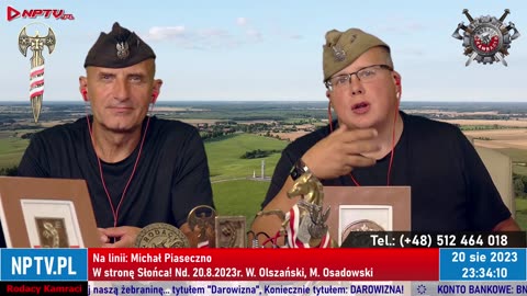 Rodacy Kamraci. 2023.08.20. W stronę Słońca. Wojciech Olszański, Marcin Osadowski. NPTV.