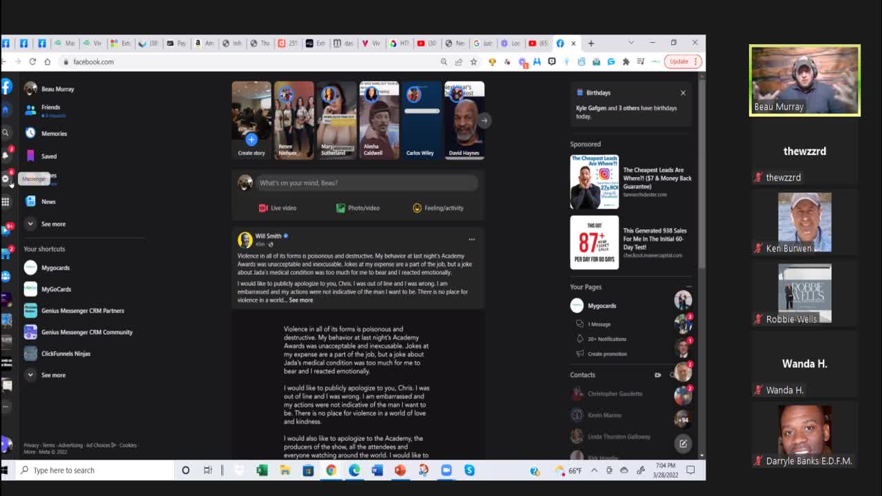 MyGoCards Training ~ 3/28/2022 (late)