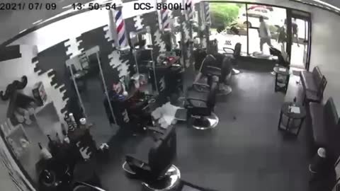 Gang assassination in London barber shop proves banning guns doesn't work.