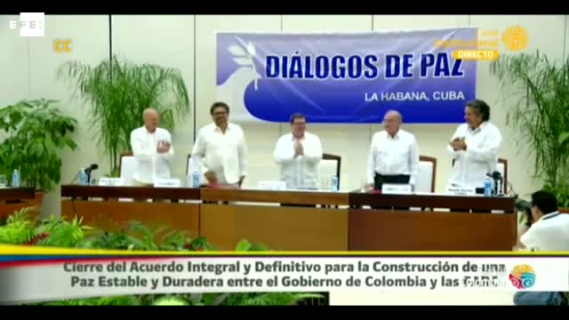 Colombia acaricia la ansiada paz con el acuerdo final entre el Gobierno y las FARC