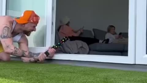 Funny Family Adventures Watch My Back