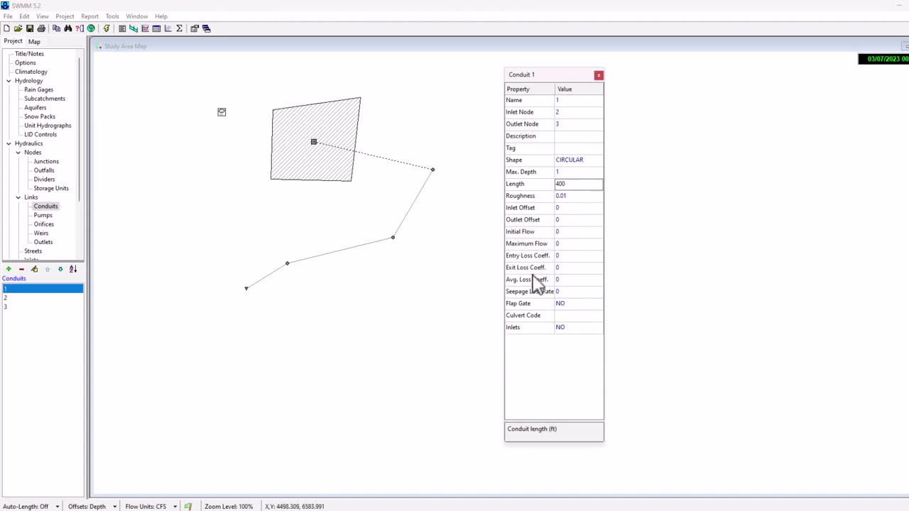 Build an EPA SWMM MODEL from SCRATCH | Learn How to use EPA SWMM 5.2