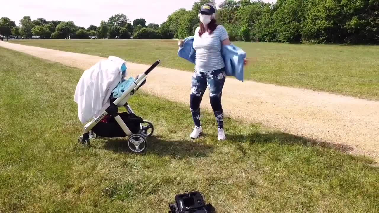 Bushy Park Drone Test. Dji Mini