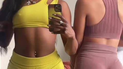 Flaunting that sexy body