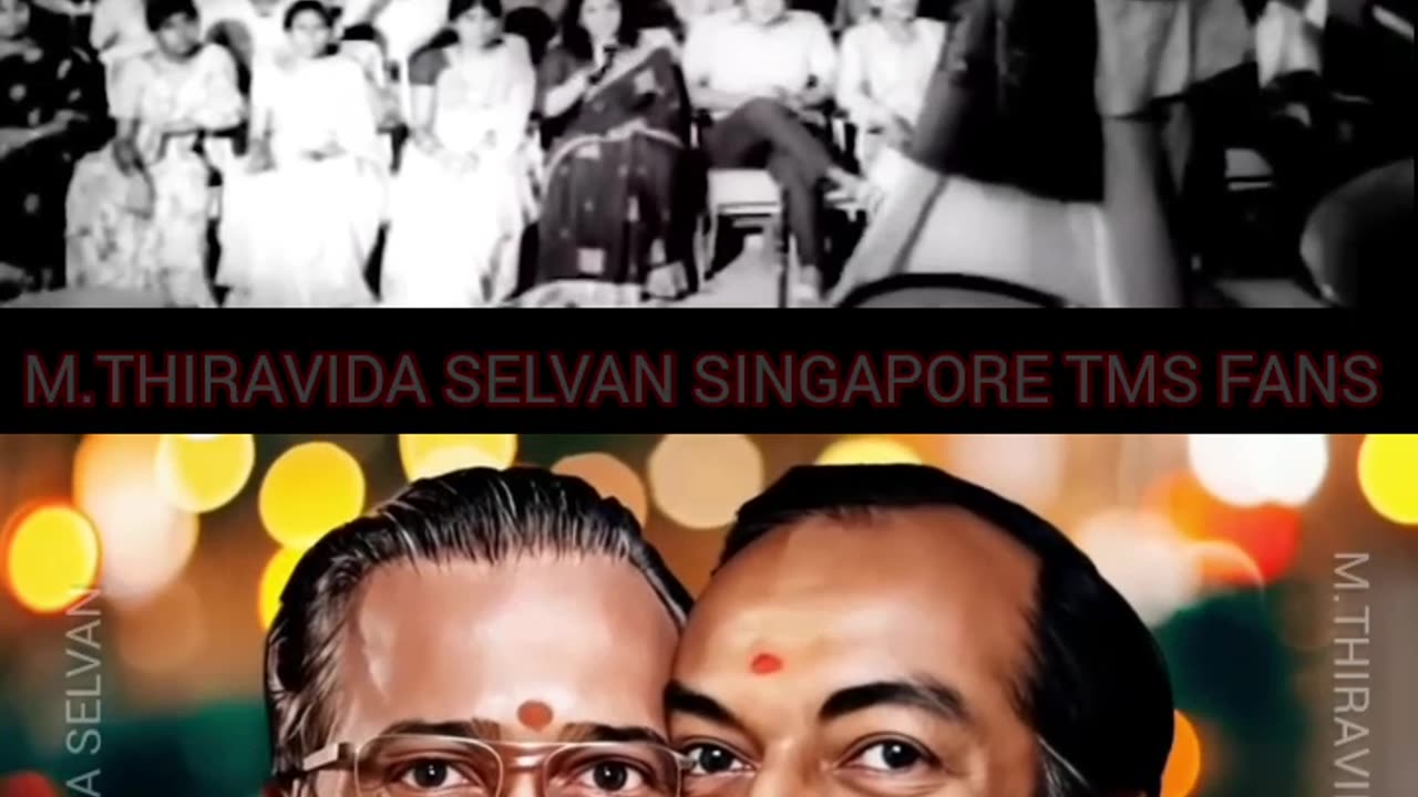 TMS LEGEND. Kannadasan LEGEND.M.THIRAVIDA SELVAN SINGAPORE TMS FANS