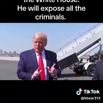 He will expose all the criminals.