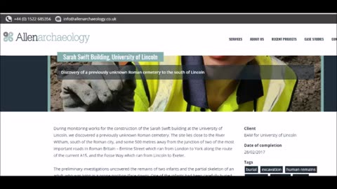 Archaeology News_ Roman Cemetery in Lincolnshire, England