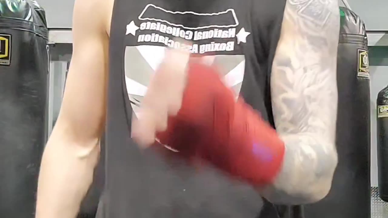 Handwrap tutorial #handwrap #boxing