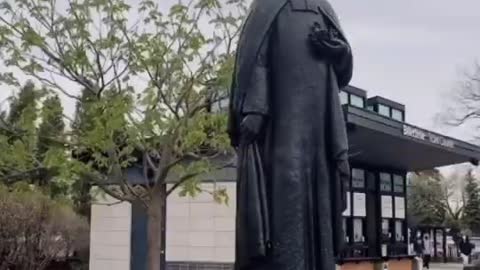 BOTHER MARIE VICTORIN STATUE #shorts