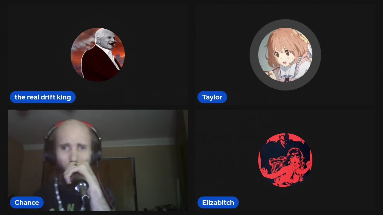Cyraxx on MBM's stream 2024-10-2 - "cyrax refuses to leave me alone. vicious and compulsive bully"