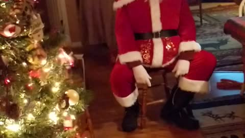 Santa Claus Visiting