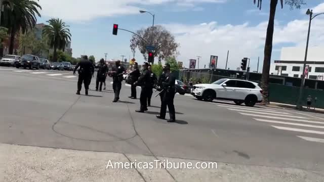 Antifa Attacks Christian Protesters Outside Spa Where Transgender Exposed Themselves