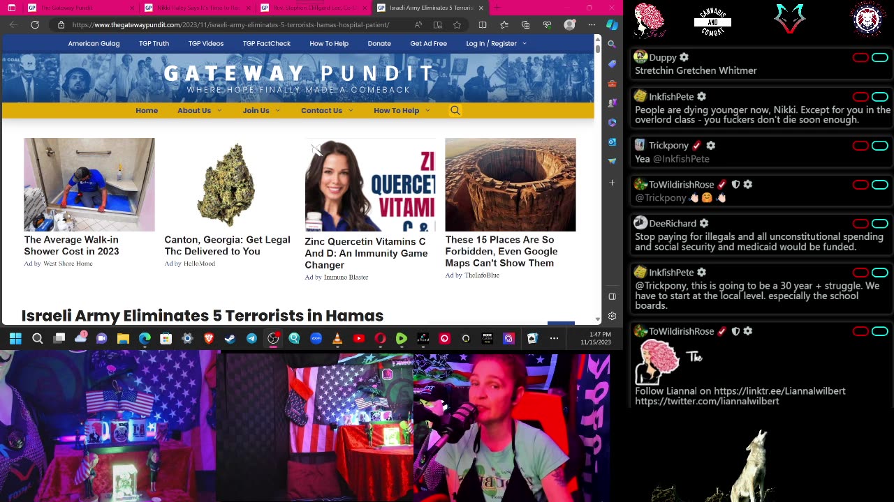 Wednesday November 15th 2023