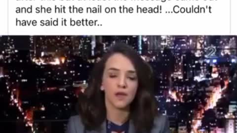 This Israel News Caster is Brave: