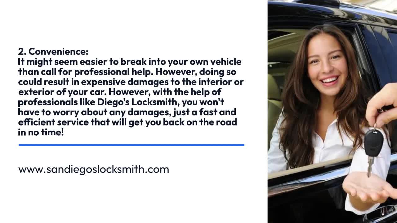 3 Benefits Of Car Lockout Services - Diego's Locksmith