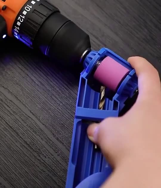 Grinding Wheel Drill Bit Sharpener Portable Twist Drill Bit Sharpener