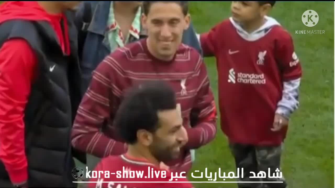 لقطة طريفة محمد صلاح