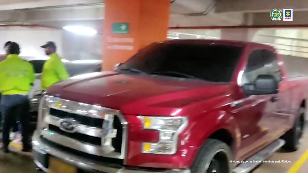 camioneta incautada
