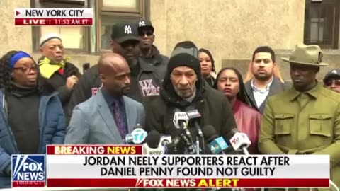 Jordan Neely's father Makes statement after Daniel Penny verdict