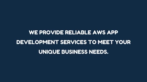 Top AWS Application Development Services for Your App