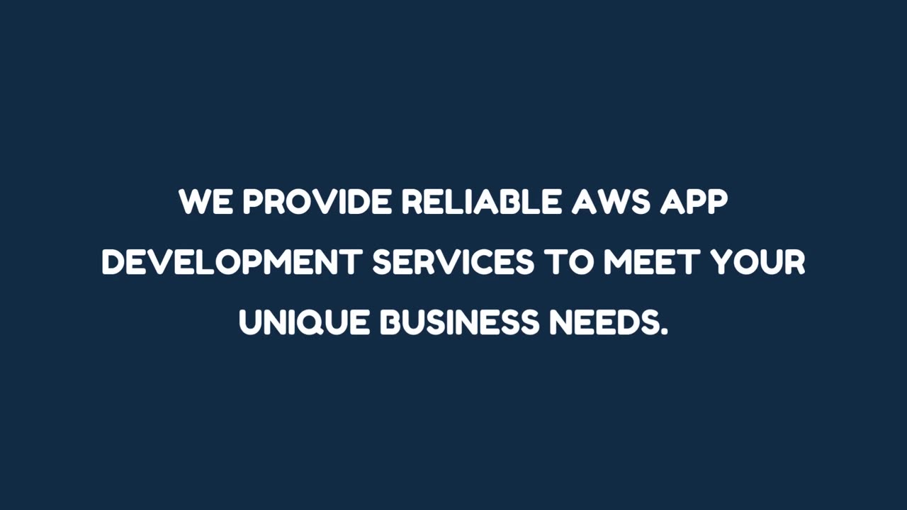 Top AWS Application Development Services for Your App