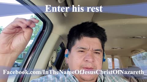 Enter his rest