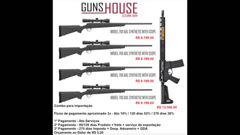 5 Combos de armas para você importar!!!