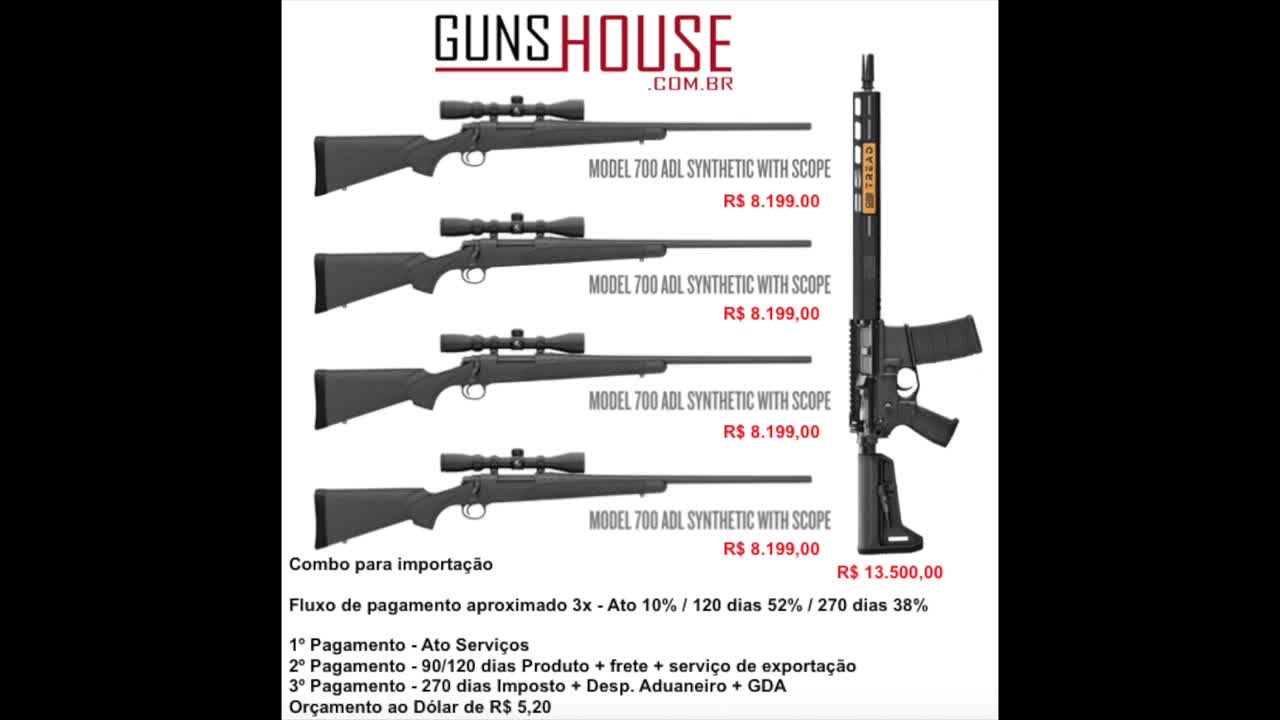 5 Combos de armas para você importar!!!