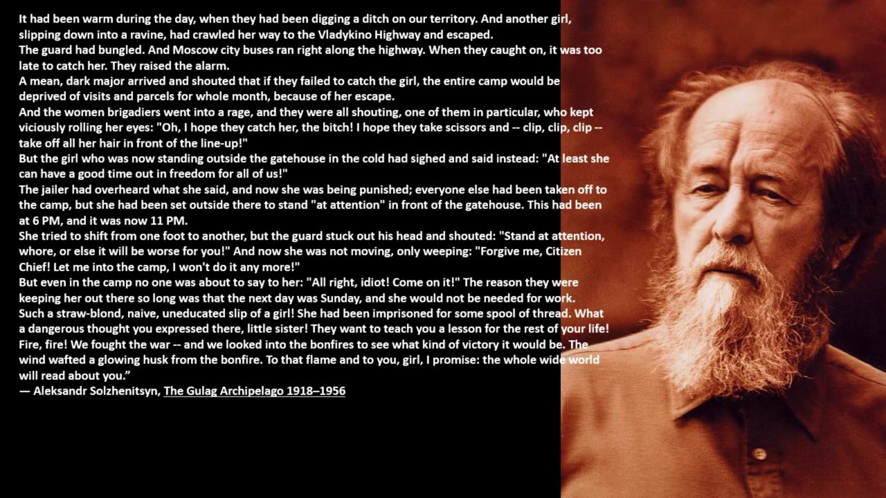 Aleksandr Solzhenitsyn, The Gulag Archiipelago 1918-1956