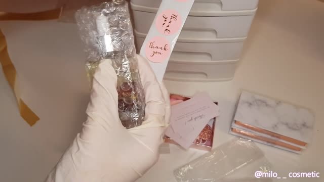 Packing Orders ASMR | Packing Lashes, Oils, Folding Boxes, Bubble Wrap and more...
